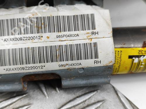 Right curtain airbag NISSAN NAVARA NP300 (D40) 2.5 dCi 4WD (D40TT, D40T, D40M, D40BB) | BP21809511C12 