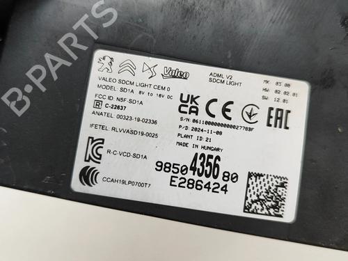 Electronic module JEEP AVENGER (J2) 1.2 GSE T3 | BP28590443M83 