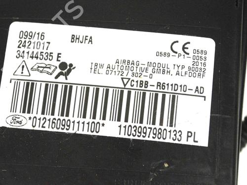 Højre sæde airbag FORD FIESTA VI (CB1, CCN) 1.0 EcoBoost | BP30227225C14