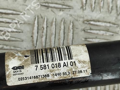 Right rear driveshaft BMW 5 (F10) 535 d | BP23416336M41 