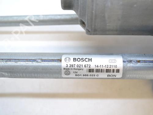 Front wipers mechanism VW GOLF VII (5G1, BQ1, BE1, BE2) 1.4 GTE Hybrid | BP9869821C83