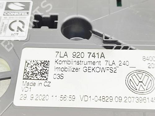 Instrument cluster VW TRANSPORTER T6 Van (SGA, SGH, SHA, SHH) 2.0 TDI | BP30885528C47 