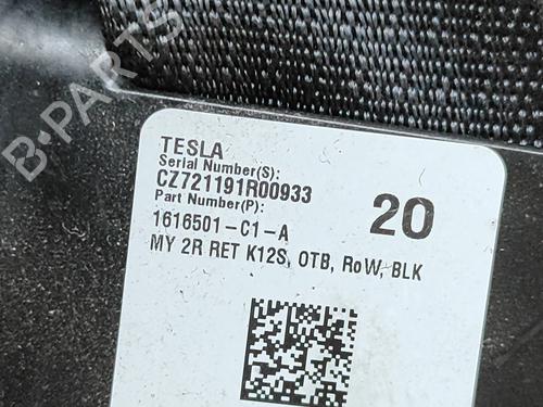 Rear left seatbelt TESLA MODEL Y (5YJY) EV Performance All-wheel Drive | BP33371161I29  - Image 6
