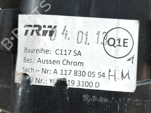 Air vent MERCEDES-BENZ CLA Coupe (C117) CLA 220 CDI / d (117.303) | BP19076262I21