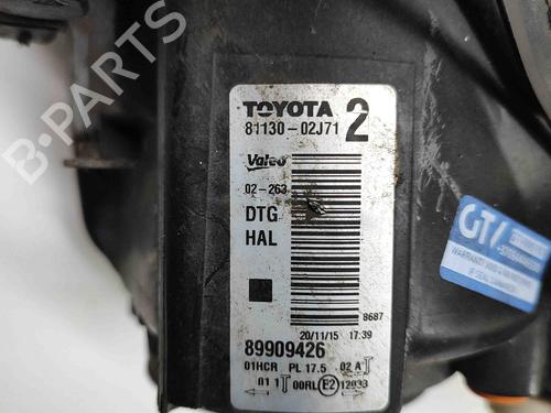 Right headlight TOYOTA AURIS (_E18_) 1.8 Hybrid (ZWE186_, ZWE186R) | BP29541878C29 