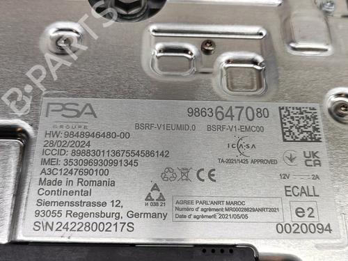 Antenne/Base CITROËN C4 X (BD_, BE_, BF_) ë-C4 X (BFZKXC) | BP28551746C140 