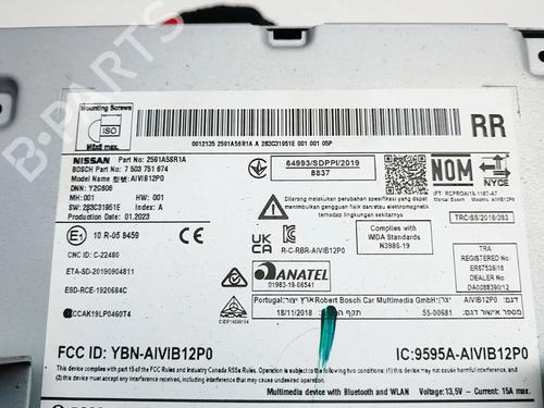 Módulo eletrónico NISSAN LEAF (ZE1) Electric | BP37797761M83 - Image 9