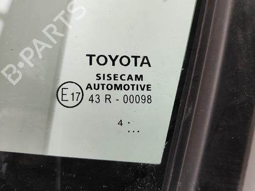 Front left quarter glass TOYOTA C-HR (_X2_, _H2_) Hybrid (ZYX20) | BP30108373C111