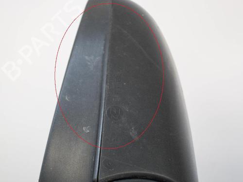 Right mirror NISSAN NOTE (E11, NE11) 1.5 dCi | BP6752113C27 