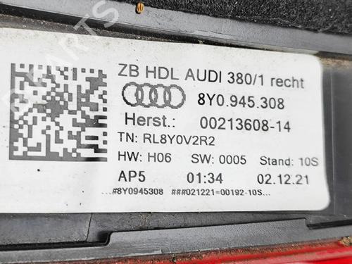 Right tailgate light AUDI A3 Limousine (8YS, 8YM) S3 TFSI quattro | BP33382082C80 - Image 7