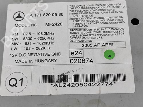 Electronic module MERCEDES-BENZ SLK (R171) 200 Kompressor (171.442) | BP27521396M83 