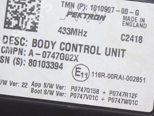 Electronic module TESLA MODEL S (5YJS) P100D AWD | BP7799967M83 