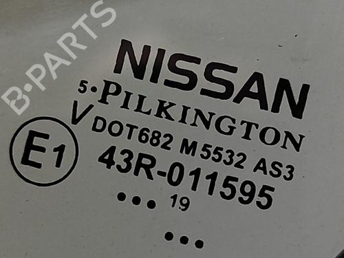 Rear left door window NISSAN LEAF (ZE1) Electric | BP27780110C20 