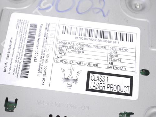 Electronic module MASERATI GHIBLI III (M157) 3.0 S | BP33353488M83  - Image 5