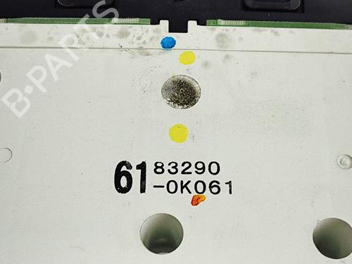 Display monitor TOYOTA HILUX VII Pickup (_N1_, _N2_, _N3_) 3.0 D-4D 4WD (KUN26) | BP24582405C48 