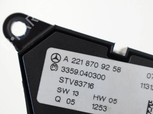 Electronic module MERCEDES-BENZ S-CLASS (W221, V221) S 320 CDI 4-matic (221.080, 221.180) | BP30258983M83