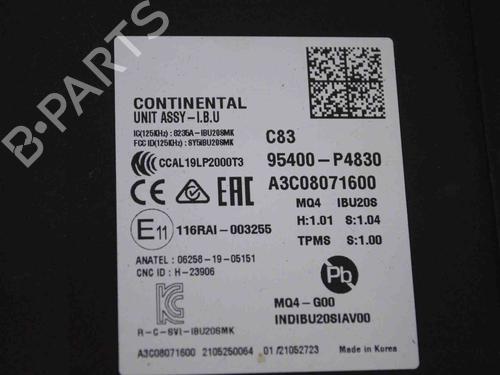 Module électronique KIA SORENTO IV (MQ4, MQ4A) 1.6 T-GDi Hybrid AWD | BP30245580M83