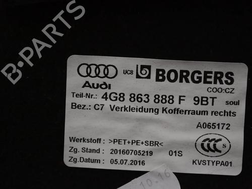 Boot lining AUDI A7 Sportback (4GA, 4GF) 3.0 TDI quattro | BP33357082I3 - Image 6