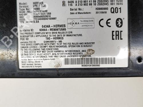 Electronic module MERCEDES-BENZ CLA Coupe (C117) CLA 180 (117.342) | BP16076310M83