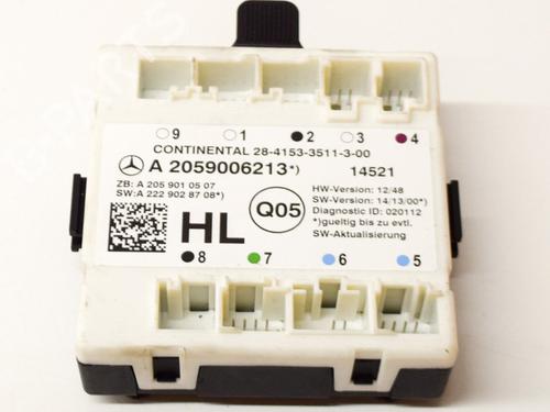 Elektronisk modul MERCEDES-BENZ C-CLASS (W205) C 220 BlueTEC / d (205.003) A2059010507|2841533511300|A2229028708|A2059006213