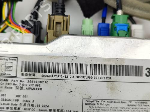 Electronic module NISSAN JUKE (F16_) DIG-T 117 | BP27794481M83 