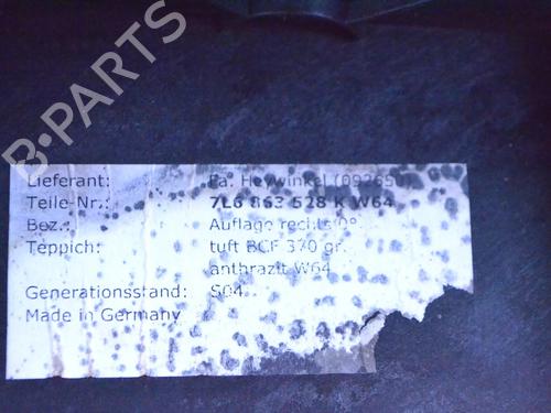 Kofferbakbekleding VW TOUAREG (7LA, 7L6, 7L7) 3.0 V6 TDI | BP30894403I3 