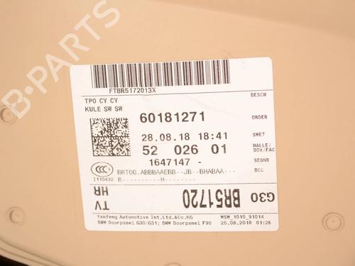 Rear right panel BMW 5 (G30, F90) M 550 i xDrive | BP33340924C61 - Image 6
