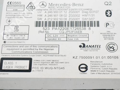 Electronic module MERCEDES-BENZ B-CLASS Sports Tourer (W246, W242) B 180 CDI (246.200) | BP29075831M83 