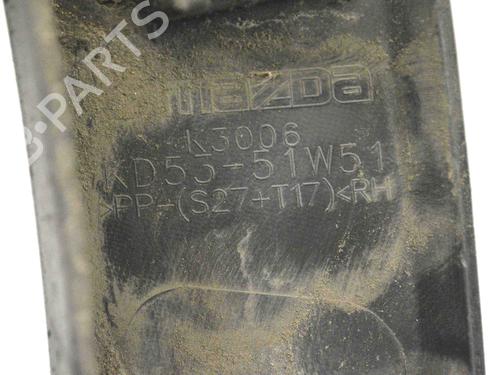 Rear right wheel arch trim MAZDA CX-5 (KE, GH) 2.2 D (KE2FW) | BP30267181C137 