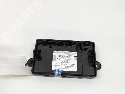 Used Electronic module MERCEDES-BENZ S-CLASS Coupe (C216) CL 500 4-matic (216.394) (435 hp) 27456307