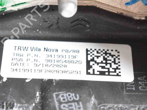 Steering wheel PEUGEOT 3008 II SUV (MC_, MR_, MJ_, M4_) 1.2 THP/ PureTech 130 (MRHNSM, MRHNSU, MRHNSJ, MRHNYW,... | BP12927830C49 