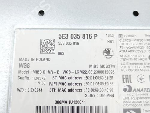 Elektronisk modul BMW 7 (E65, E66, E67) 745 i, Li | BP39244591M83  - Image 6
