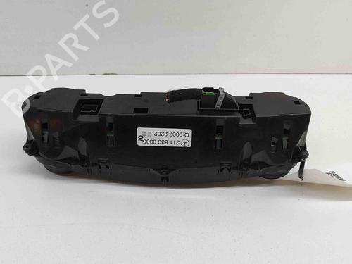 AC Styreenhet / Manøvreringsenhet MERCEDES-BENZ E-CLASS (W211) E 270 CDI (211.016) | BP21809622I5 