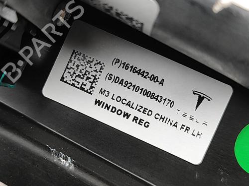 Front left window mechanism TESLA MODEL 3 (5YJ3) EV AWD | BP33732487C22 - Image 7