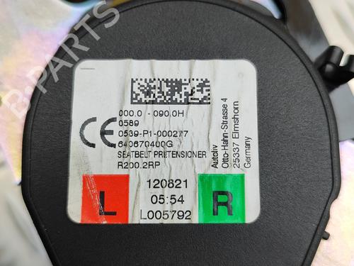 Rear left seatbelt VOLVO XC40 (536) Recharge AWD | BP29076045I29 