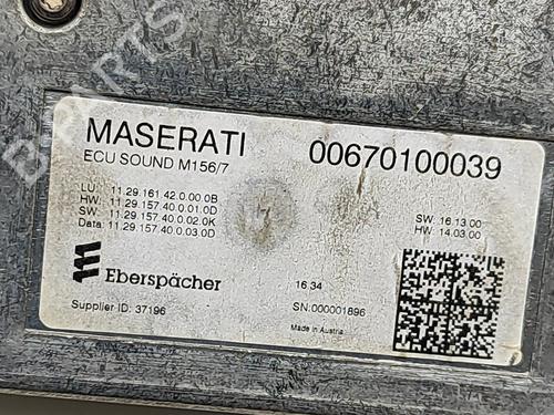 Module électronique MASERATI LEVANTE SUV (M161) 3.0 D Q4 | BP27205584M83