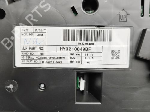 Instrument cluster LAND ROVER DISCOVERY V (L462) 3.0 D 4x4 | BP33883000C47  - Image 8