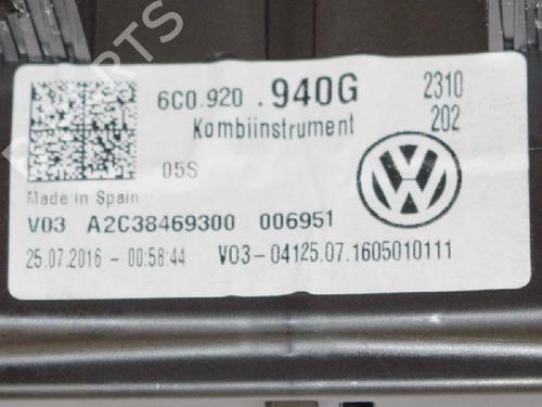 Instrument cluster VW POLO V (6R1, 6C1) 1.0 | BP6734219C47 
