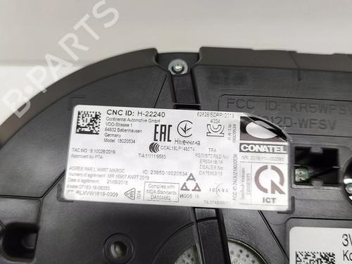 Instrument cluster SKODA SUPERB III Estate (3V5) 1.4 TSI iV | BP27776029C47