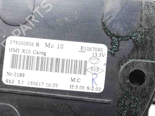 Climate control RENAULT ZOE (BFM_) ZOE | BP12591721I5 