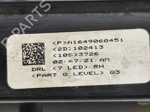 Right daytime light MERCEDES-BENZ GL-CLASS (X166) GL 350 CDI / BlueTec 4-matic (166.823, 166.824) | BP32170767C103 