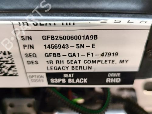 Right front seat TESLA MODEL Y (5YJY) EV | BP32025469C16 