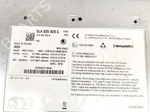 Electronic module SKODA ENYAQ iV SUV (5AZ) 50 | BP27768995M83 