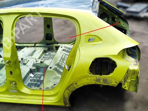 Used Left rear fenders Left rear fenders PEUGEOT 208 II (UB_, UP_, UW_, UJ_) e-208 (136 hp) 36458034 36458034