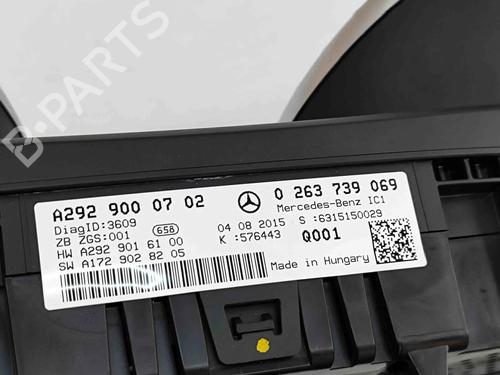 Instrument cluster MERCEDES-BENZ GLE Coupe (C292) AMG 63 S 4-matic (292.375) | BP29459875C47 