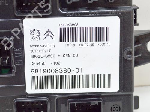 Electronic module PEUGEOT 3008 II SUV (MC_, MR_, MJ_, M4_) 1.2 THP/ PureTech 130 (MRHNSM, MRHNSU, MRHNSJ, MRHNYW,... | BP8834534M83 