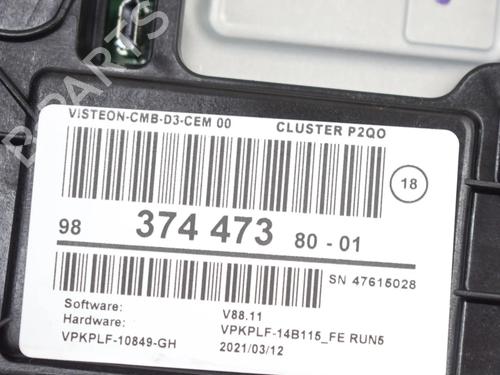 Instrument cluster OPEL MOKKA 1.2 (76) | BP27760293C47  - Image 6