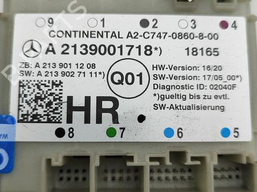Elektronische module MERCEDES-BENZ E-CLASS (W213) E 350 e (213.050) | BP27167582M83 