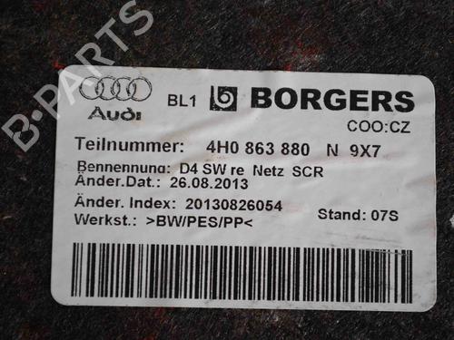 Boot lining AUDI A8 D4 (4H2, 4H8, 4HC, 4HL) 3.0 TDI quattro | BP30268381I3