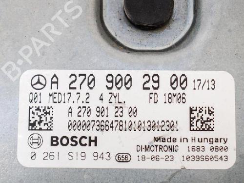 Engine control unit (ECU) MERCEDES-BENZ GLA-CLASS (X156) GLA 180 (156.942) | BP6743779M57 
